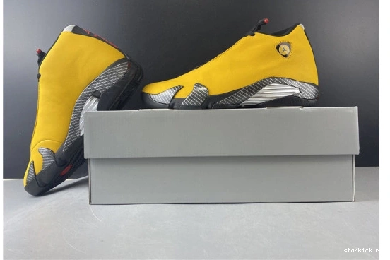 BQ3685-706 Gold University AIR Jordan Retro 14 BQ3685-706 0810
